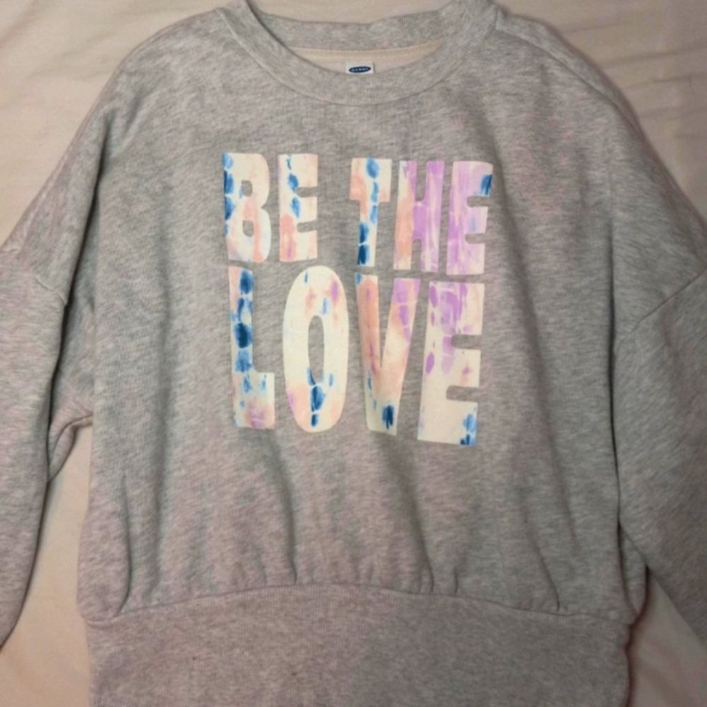 old navy grey crewneck size XS